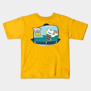 Gargleck's Space Ship Kids T-Shirt